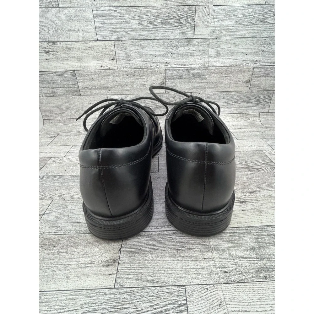 Rockport Men Hydro-Shield Waterproof Black‎ Leather Bicycle Toe Oxfords Size 12M